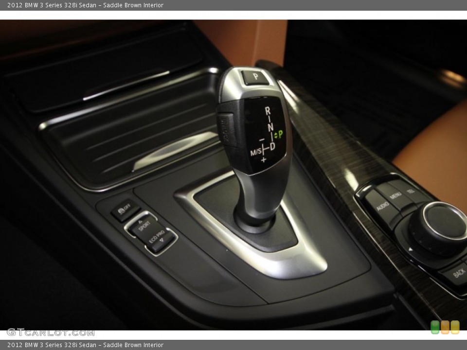 Saddle Brown Interior Transmission for the 2012 BMW 3 Series 328i Sedan #63800968