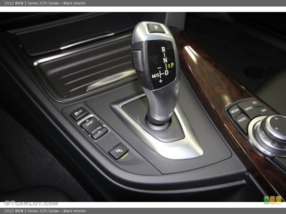 Black Interior Transmission for the 2012 BMW 3 Series 335i Sedan #63801462