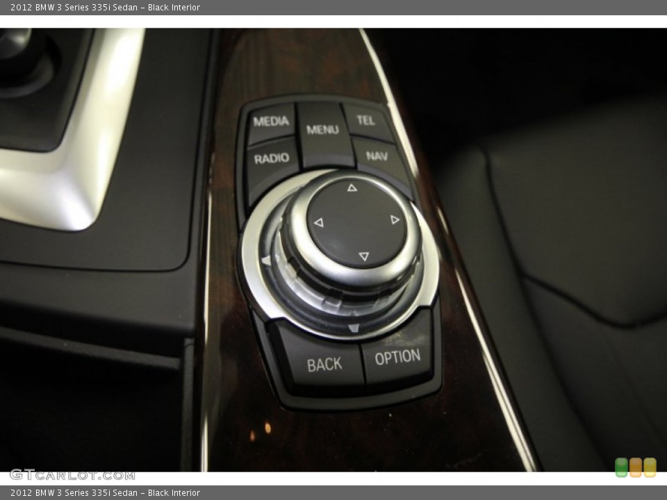 Black Interior Controls for the 2012 BMW 3 Series 335i Sedan #63801471