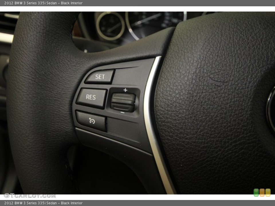Black Interior Controls for the 2012 BMW 3 Series 335i Sedan #63801507