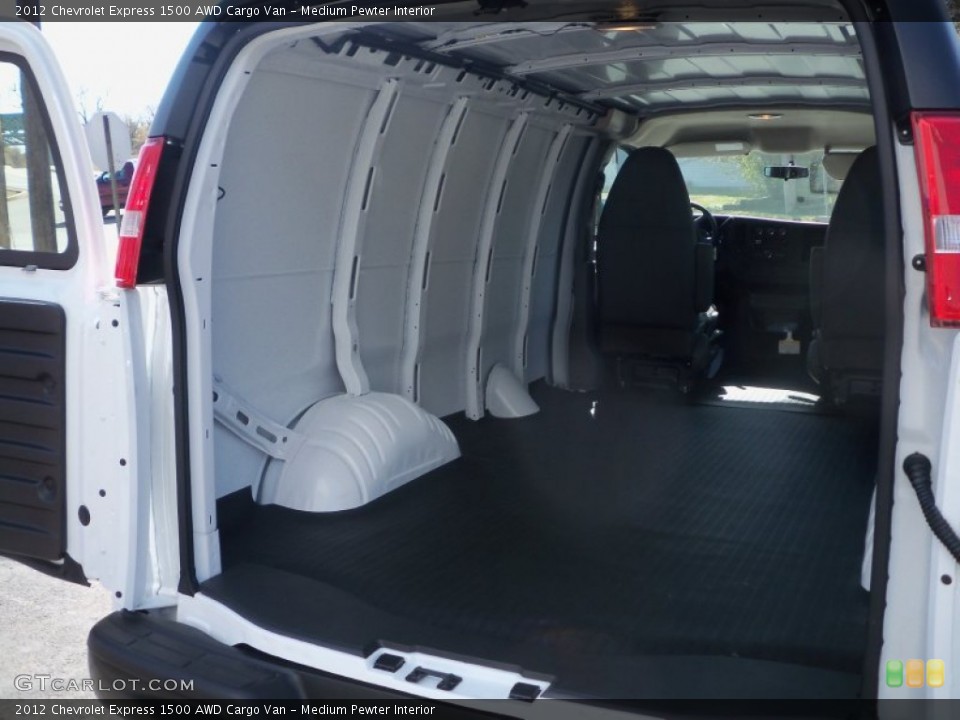Medium Pewter Interior Trunk for the 2012 Chevrolet Express 1500 AWD Cargo Van #63802512