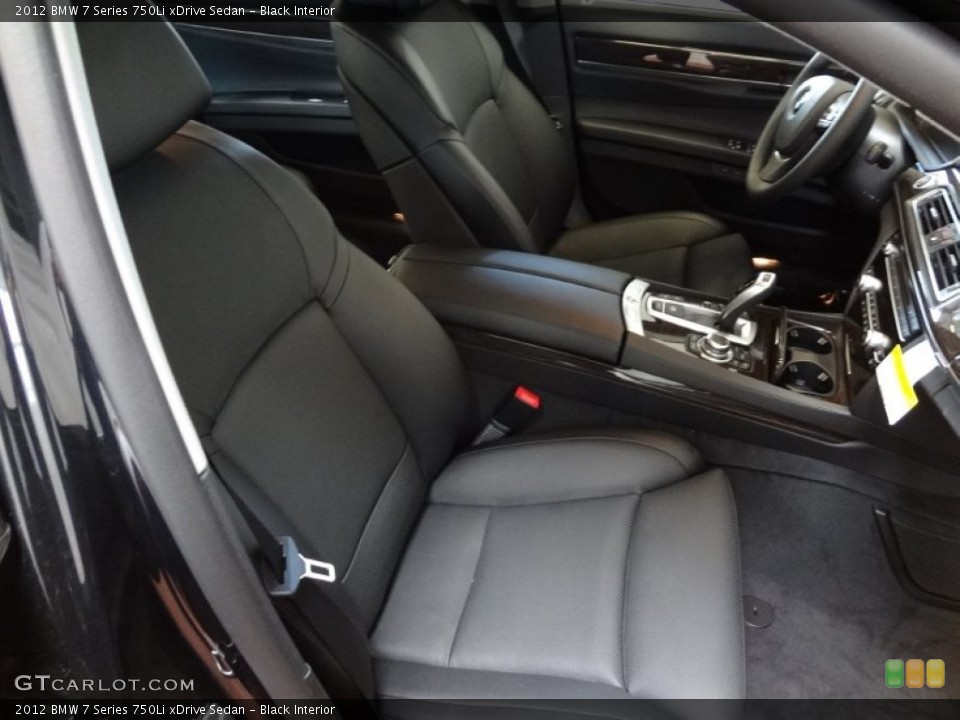 Black Interior Photo for the 2012 BMW 7 Series 750Li xDrive Sedan #63804833