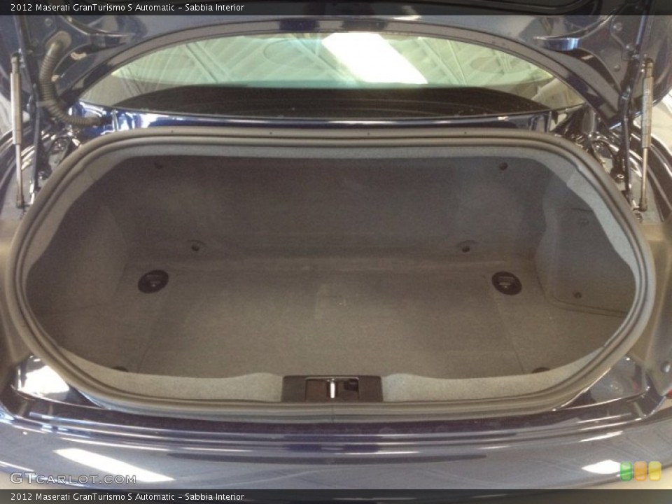Sabbia Interior Trunk for the 2012 Maserati GranTurismo S Automatic #63805431