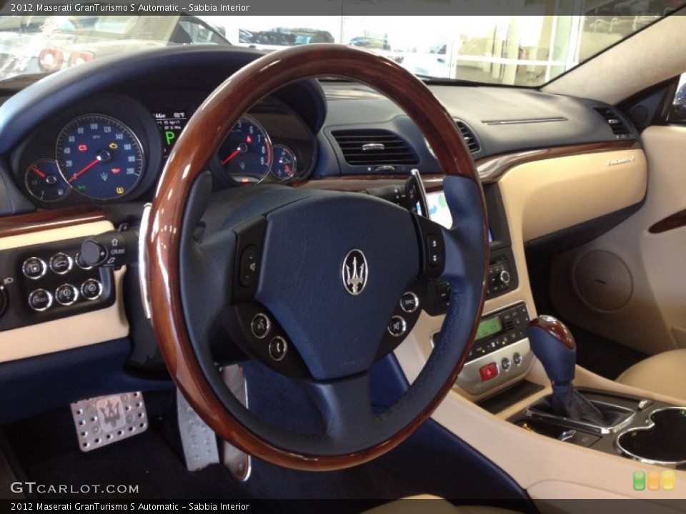 Sabbia Interior Steering Wheel for the 2012 Maserati GranTurismo S Automatic #63805536