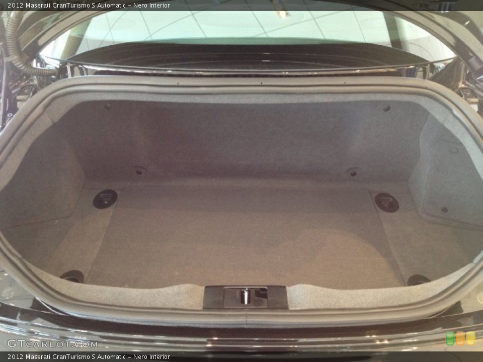 Nero Interior Trunk for the 2012 Maserati GranTurismo S Automatic #63805957