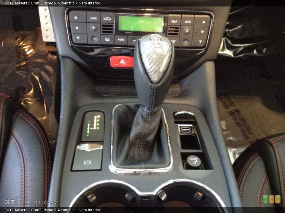 Nero Interior Transmission for the 2012 Maserati GranTurismo S Automatic #63806106