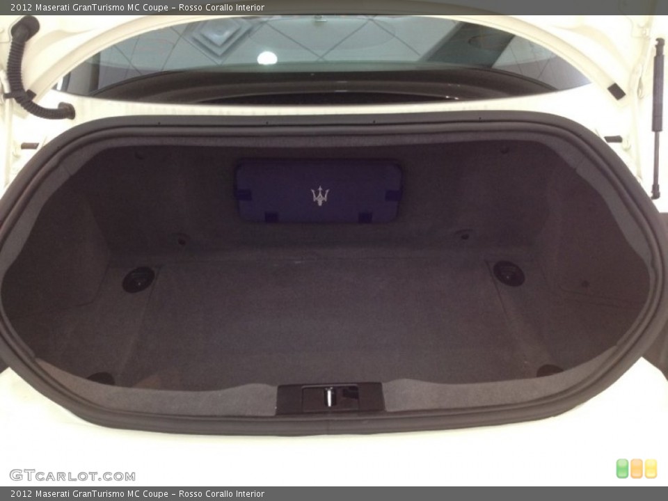 Rosso Corallo Interior Trunk for the 2012 Maserati GranTurismo MC Coupe #63806223