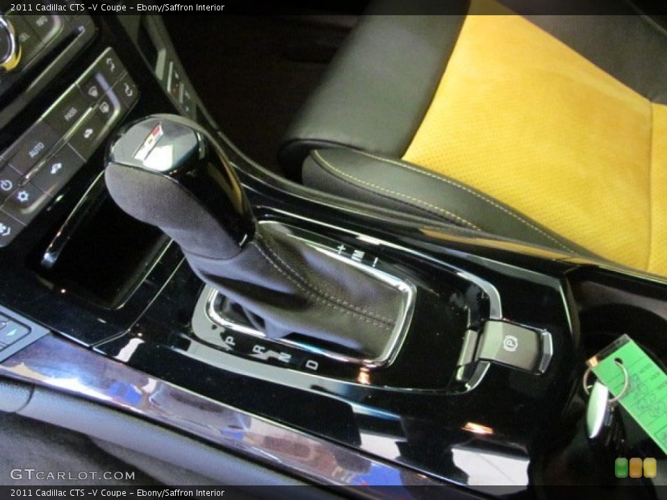 Ebony/Saffron Interior Transmission for the 2011 Cadillac CTS -V Coupe #63806667