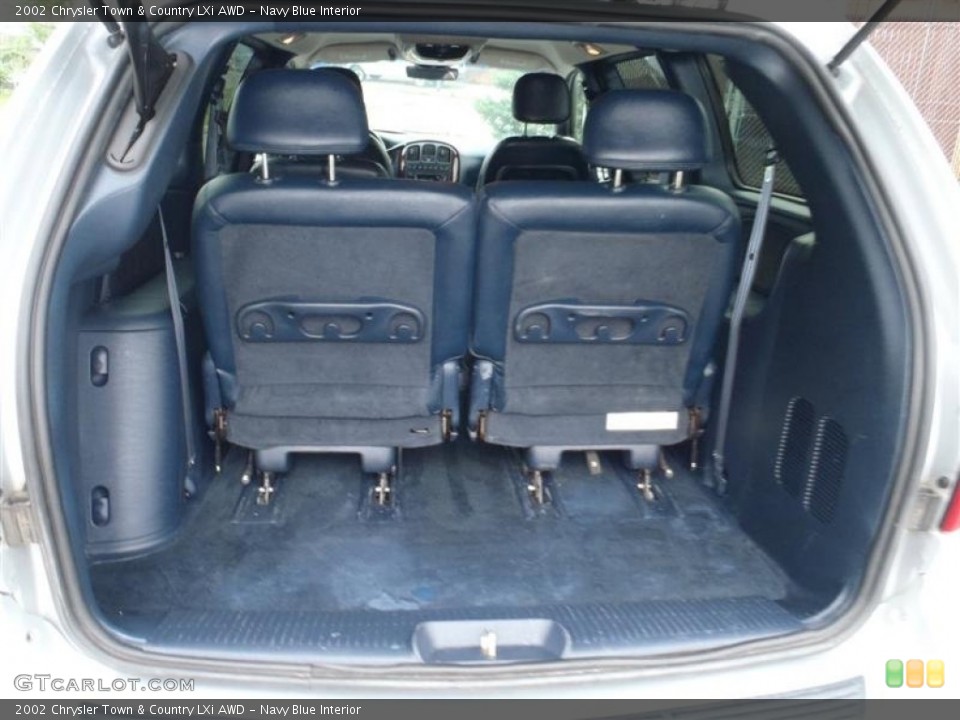 Navy Blue Interior Trunk for the 2002 Chrysler Town & Country LXi AWD #63813355