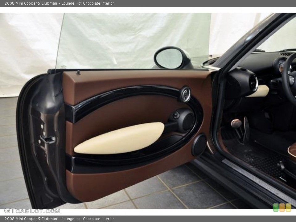 Lounge Hot Chocolate Interior Door Panel for the 2008 Mini Cooper S Clubman #63816013