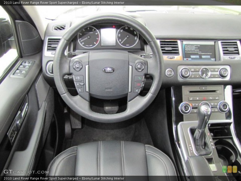 Ebony/Lunar Stitching Interior Dashboard for the 2010 Land Rover Range Rover Sport Supercharged #63825642