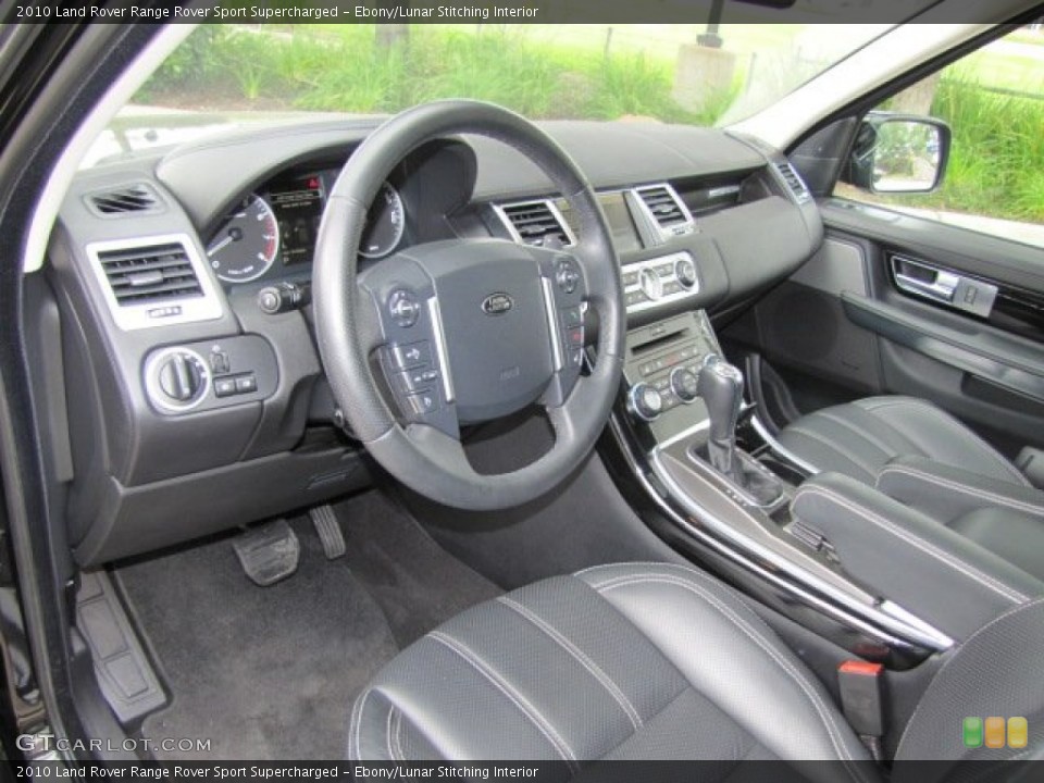 Ebony/Lunar Stitching Interior Prime Interior for the 2010 Land Rover Range Rover Sport Supercharged #63825725