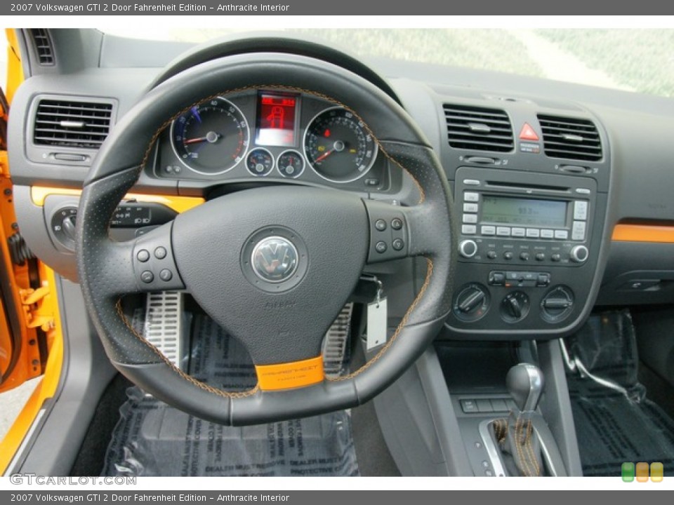 Anthracite Interior Steering Wheel for the 2007 Volkswagen GTI 2 Door Fahrenheit Edition #63829032