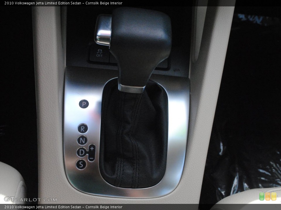 Cornsilk Beige Interior Transmission for the 2010 Volkswagen Jetta Limited Edition Sedan #63832914