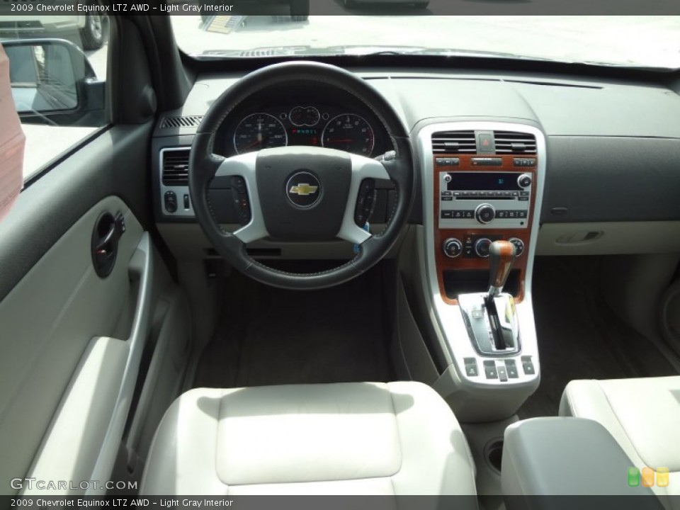 Light Gray Interior Dashboard for the 2009 Chevrolet Equinox LTZ AWD #63834733