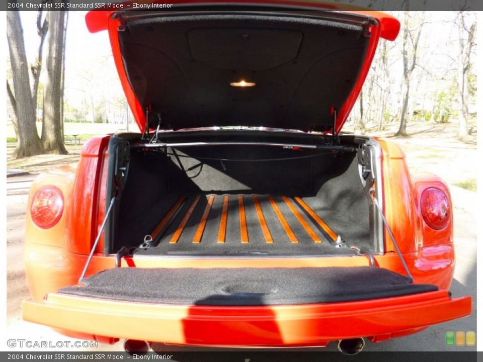 Ebony Interior Trunk for the 2004 Chevrolet SSR  #63835092