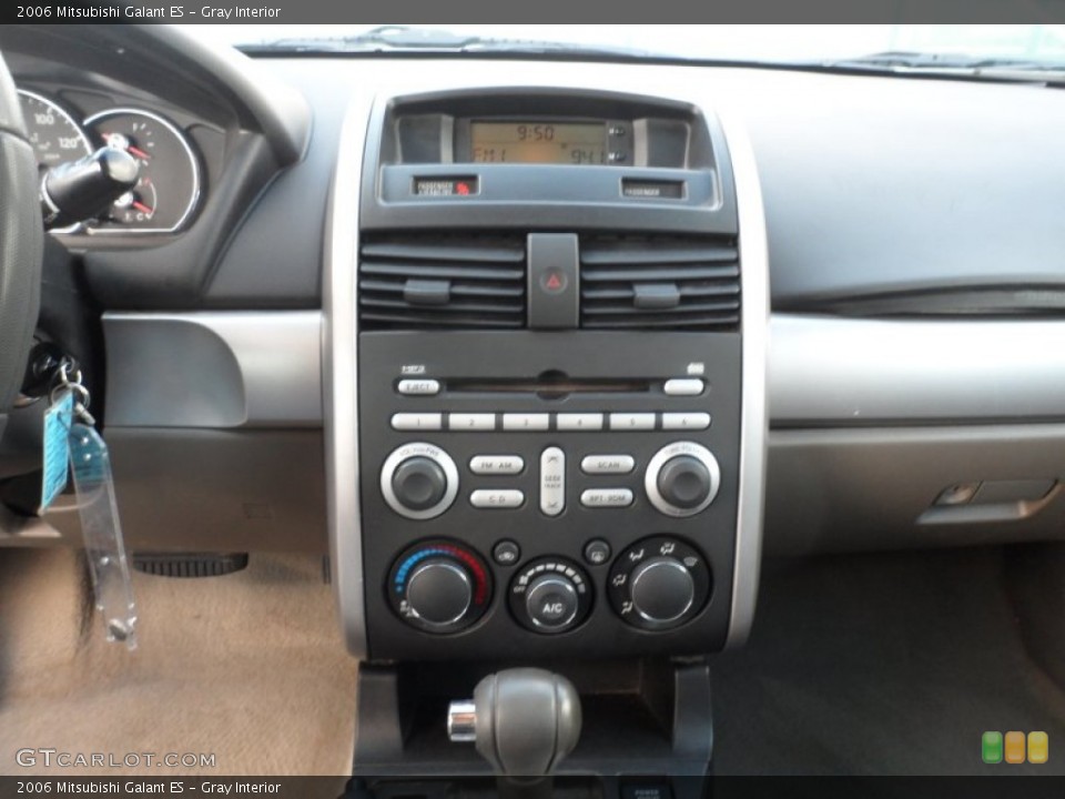Gray Interior Controls for the 2006 Mitsubishi Galant ES #63836856