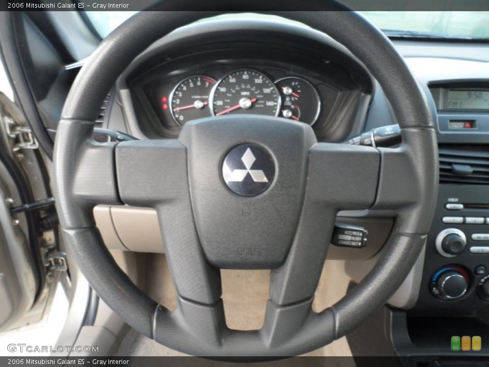 Gray Interior Steering Wheel for the 2006 Mitsubishi Galant ES #63836883