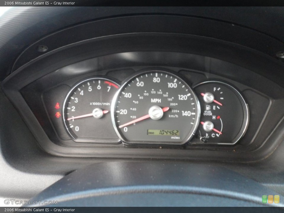 Gray Interior Gauges for the 2006 Mitsubishi Galant ES #63836887