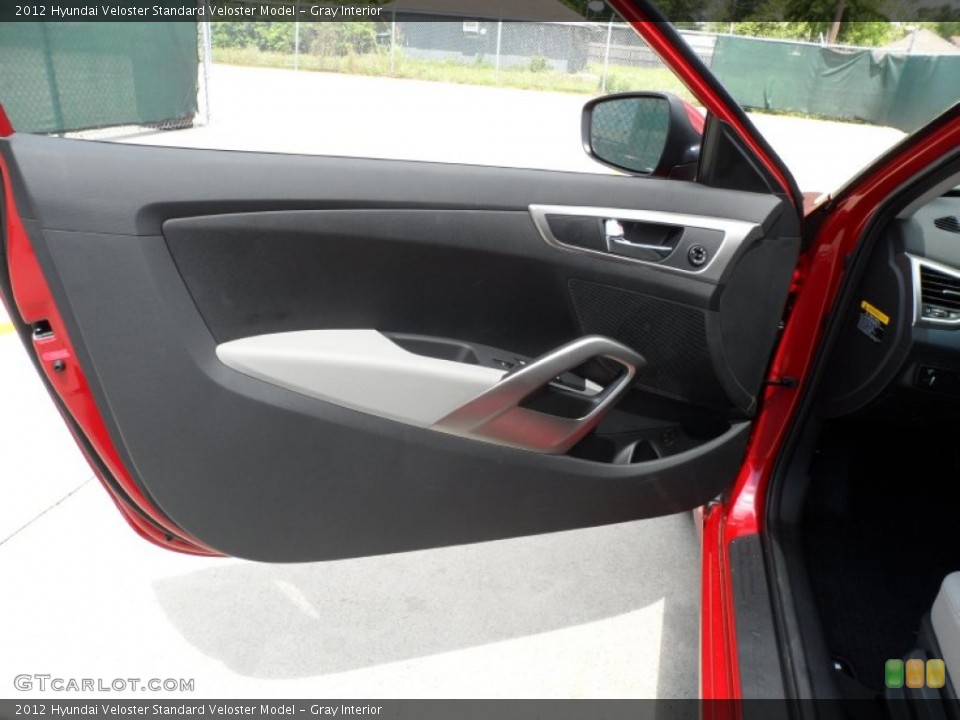 Gray Interior Door Panel for the 2012 Hyundai Veloster  #63838863