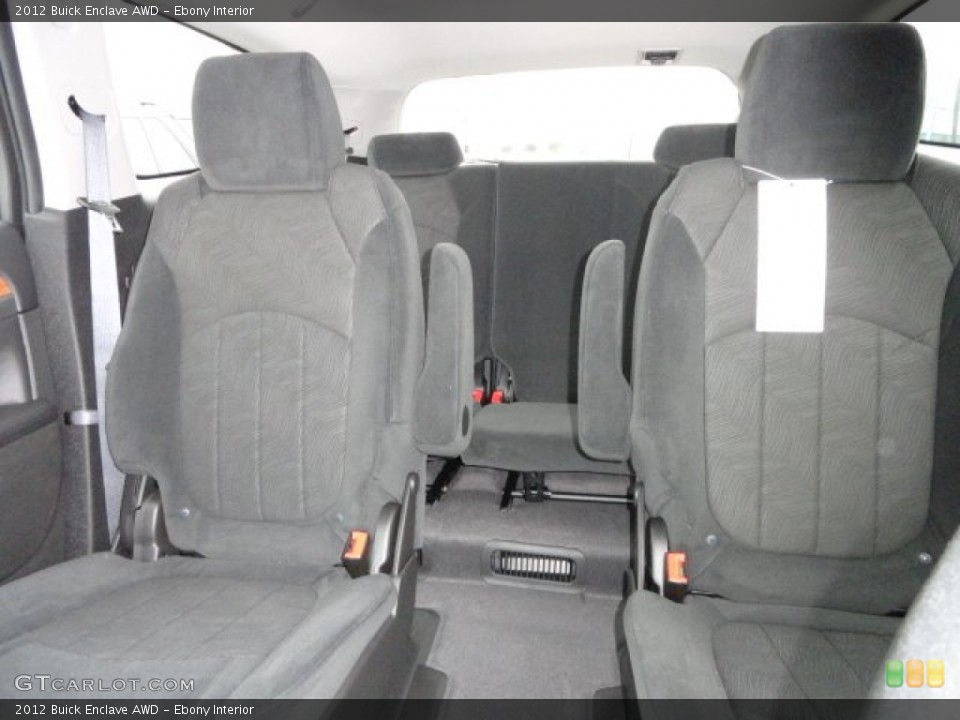 Ebony Interior Photo for the 2012 Buick Enclave AWD #63840522