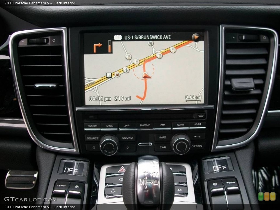 Black Interior Navigation for the 2010 Porsche Panamera S #63841849