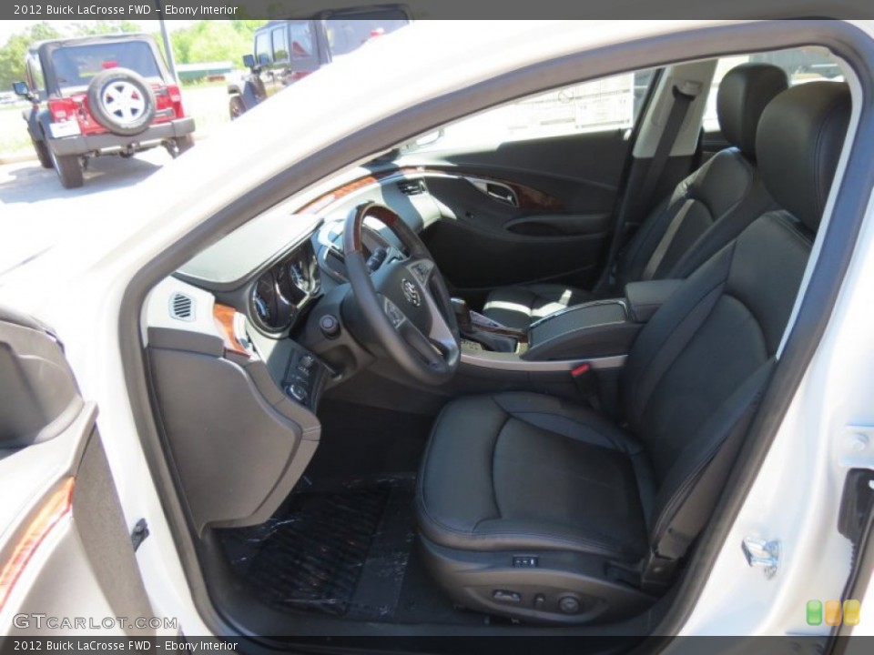 Ebony Interior Photo for the 2012 Buick LaCrosse FWD #63842962