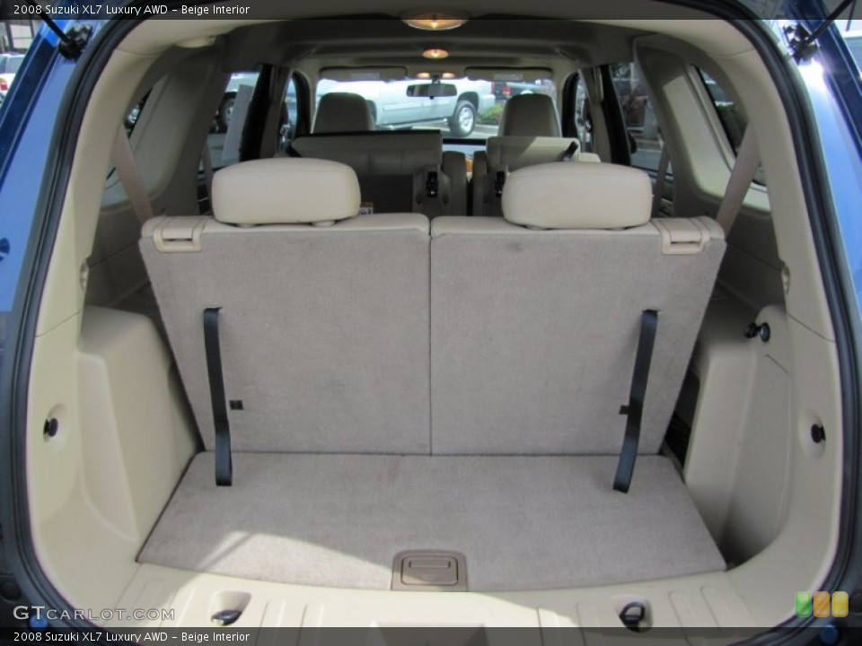 Beige Interior Trunk for the 2008 Suzuki XL7 Luxury AWD #63844569