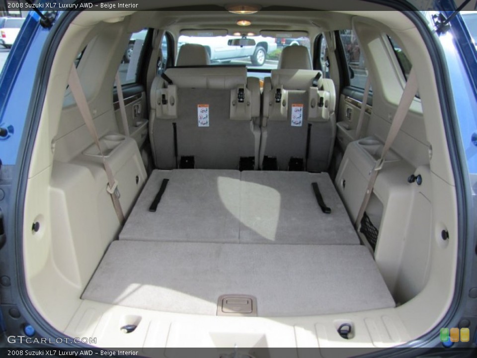 Beige Interior Trunk for the 2008 Suzuki XL7 Luxury AWD #63844575