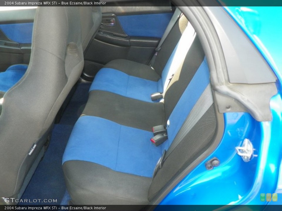 Blue Ecsaine/Black Interior Photo for the 2004 Subaru Impreza WRX STi #63844656