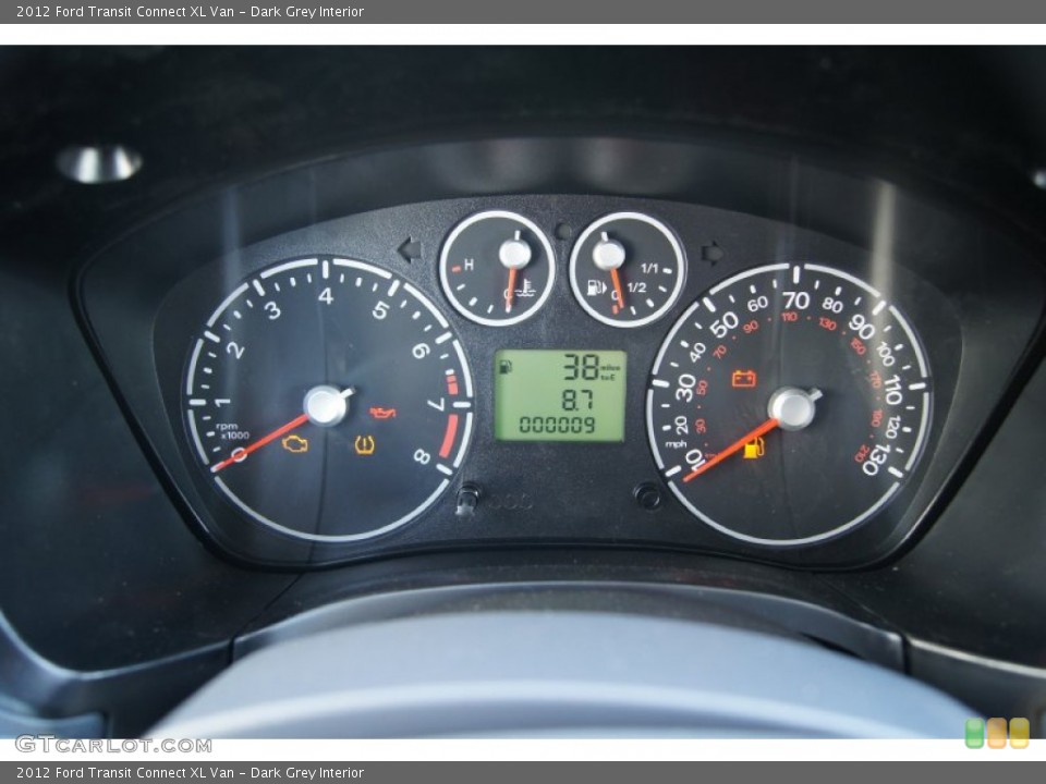 Dark Grey Interior Gauges for the 2012 Ford Transit Connect XL Van #63847662