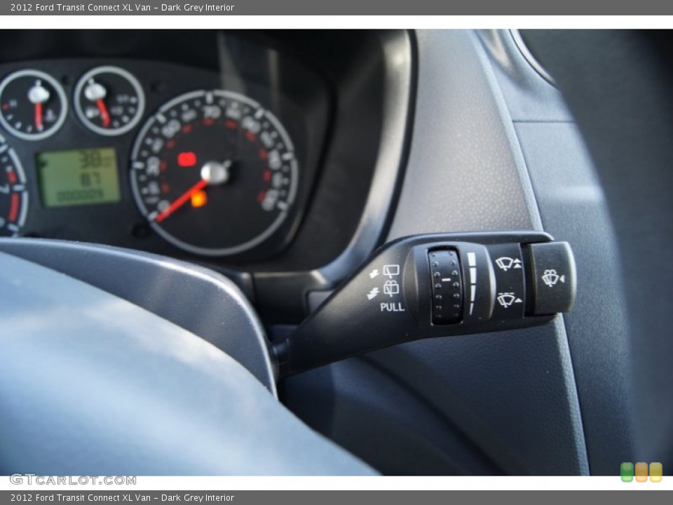 Dark Grey Interior Controls for the 2012 Ford Transit Connect XL Van #63847665
