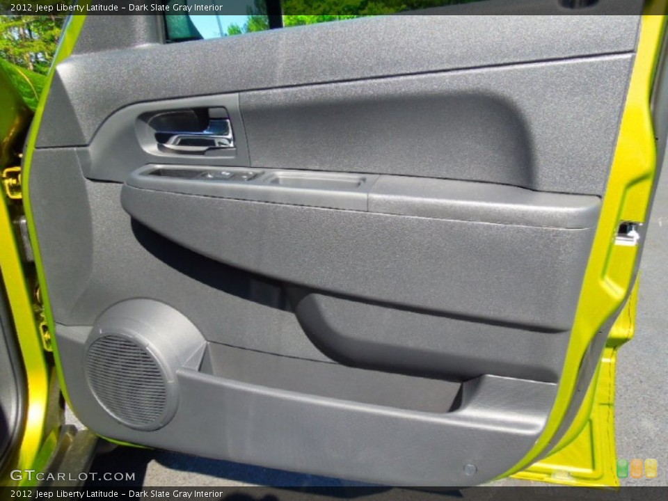 Dark Slate Gray Interior Door Panel for the 2012 Jeep Liberty Latitude #63853993