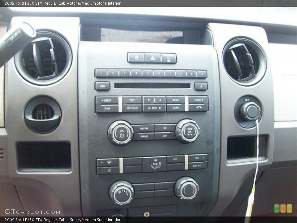 Stone/Medium Stone Interior Controls for the 2009 Ford F150 STX Regular Cab #63858847