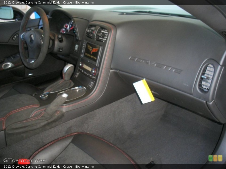 Ebony Interior Photo for the 2012 Chevrolet Corvette Centennial Edition Coupe #63861163