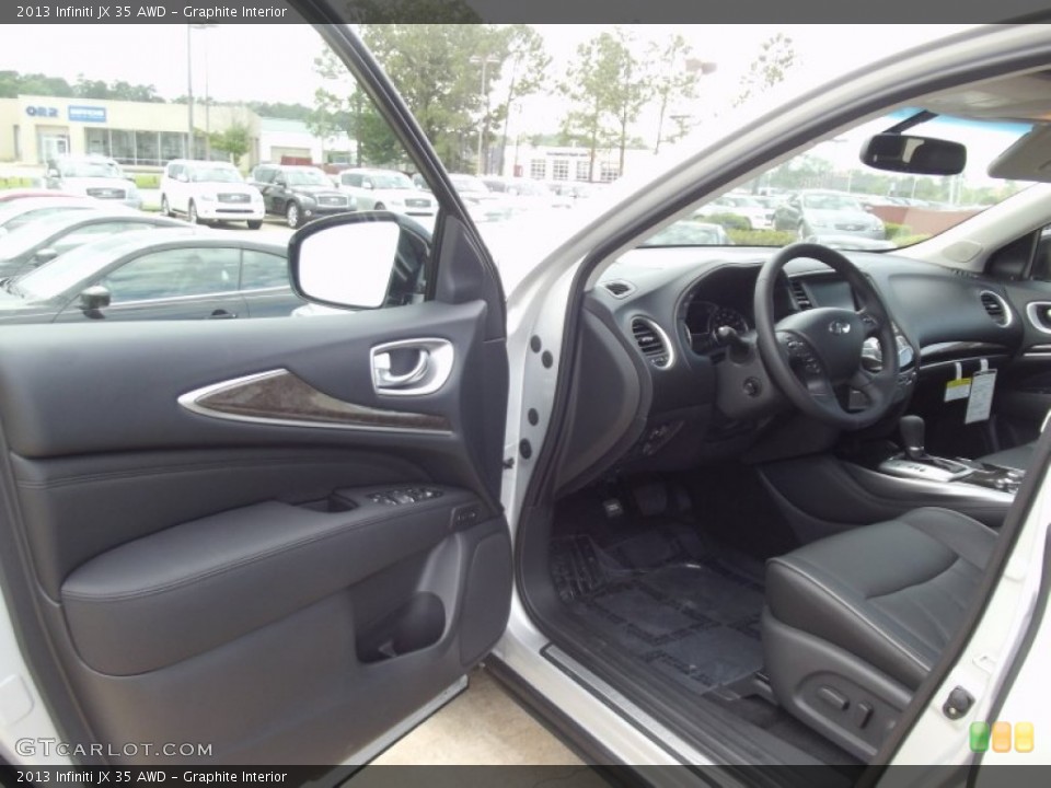 Graphite Interior Photo for the 2013 Infiniti JX 35 AWD #63865531