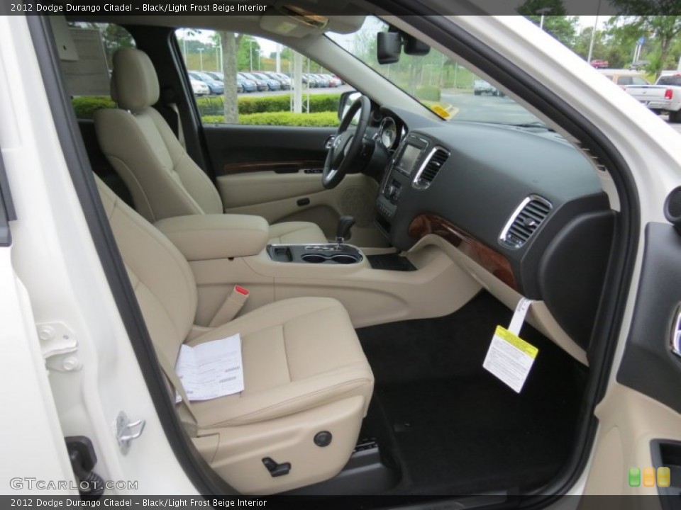 Black/Light Frost Beige Interior Photo for the 2012 Dodge Durango Citadel #63876860