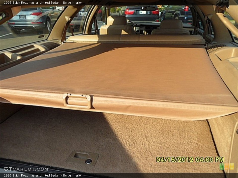 Beige Interior Trunk for the 1995 Buick Roadmaster Limited Sedan #63877471