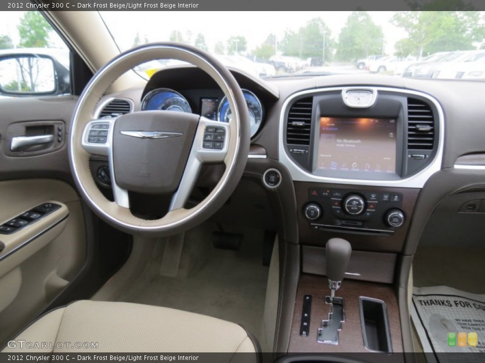 Dark Frost Beige/Light Frost Beige Interior Dashboard for the 2012 Chrysler 300 C #63880604