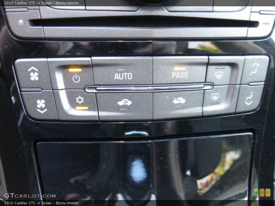Ebony Interior Controls for the 2010 Cadillac CTS -V Sedan #63881307