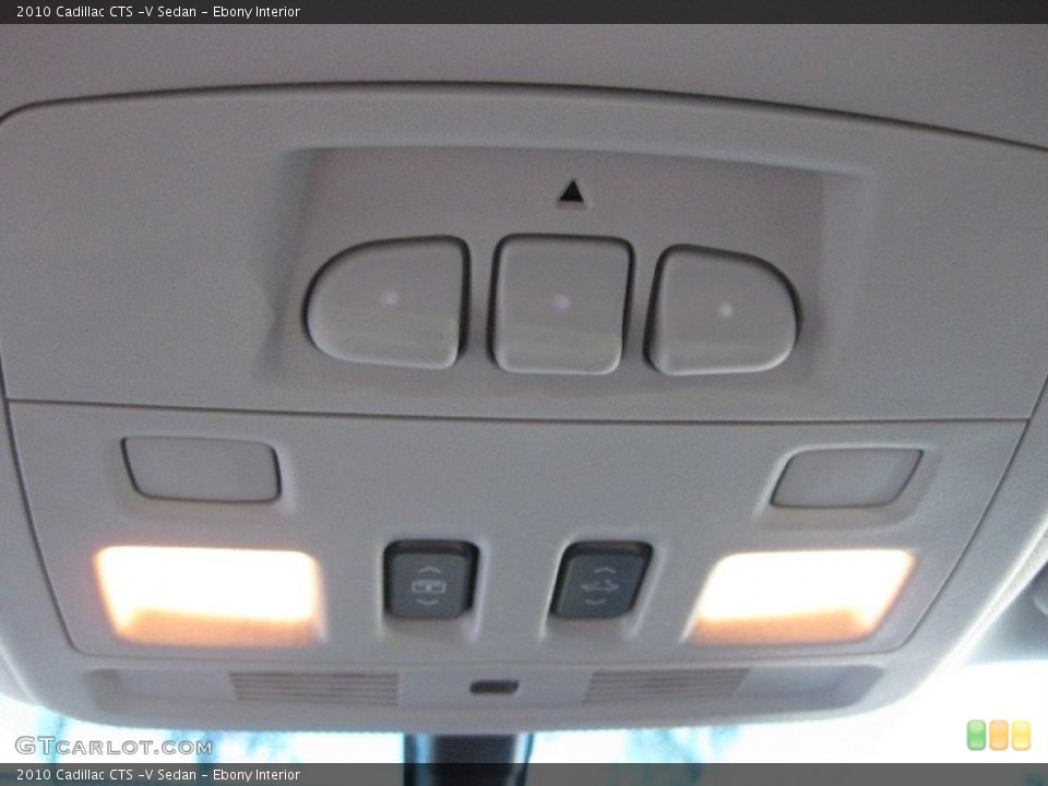 Ebony Interior Controls for the 2010 Cadillac CTS -V Sedan #63881339