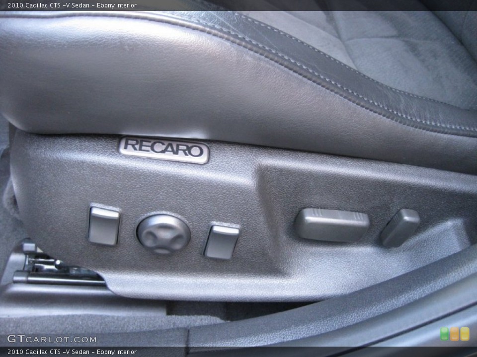 Ebony Interior Controls for the 2010 Cadillac CTS -V Sedan #63881355