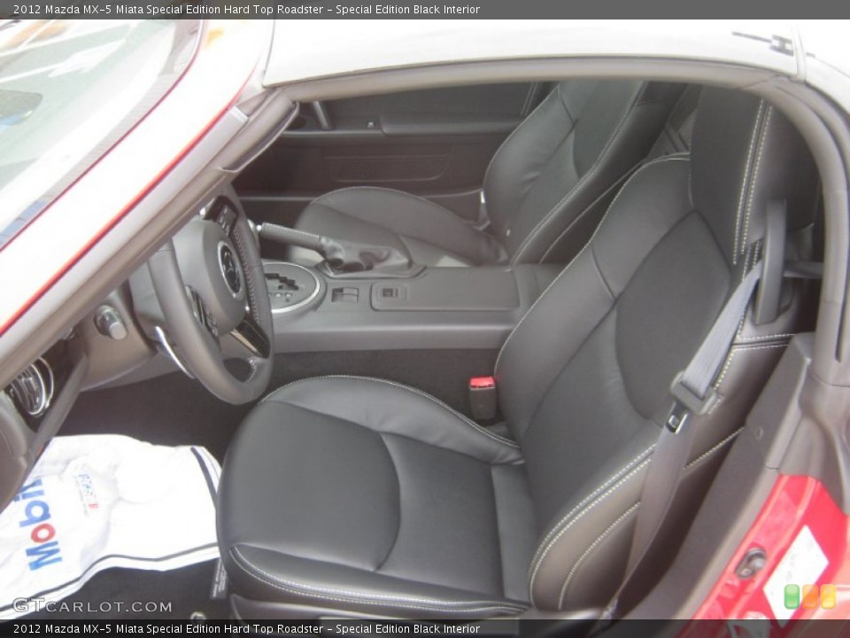 Special Edition Black 2012 Mazda MX-5 Miata Interiors