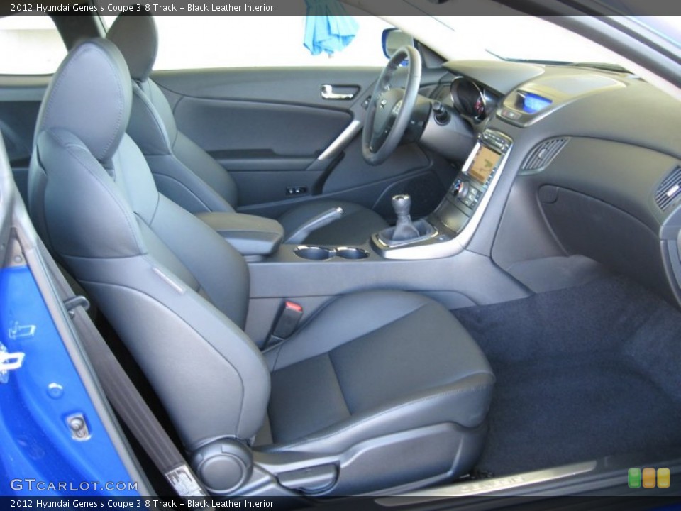Black Leather Interior Photo for the 2012 Hyundai Genesis Coupe 3.8 Track #63885788