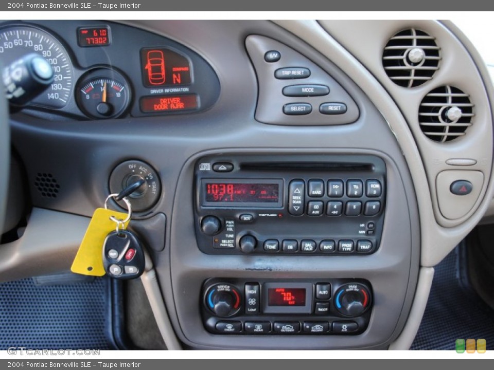Taupe Interior Controls for the 2004 Pontiac Bonneville SLE #63885980