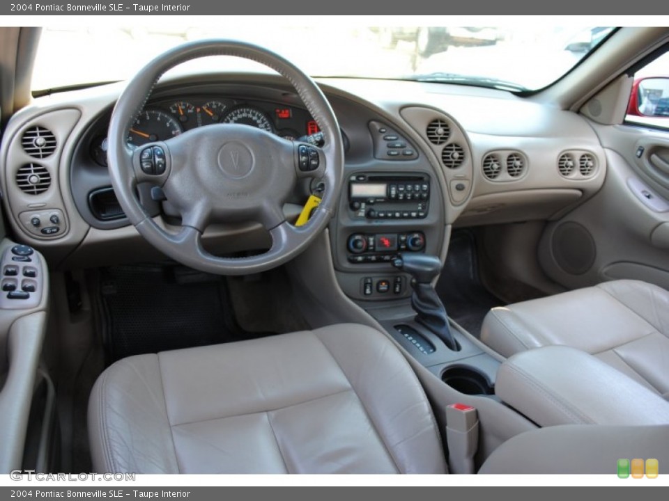 Taupe Interior Photo for the 2004 Pontiac Bonneville SLE #63885998