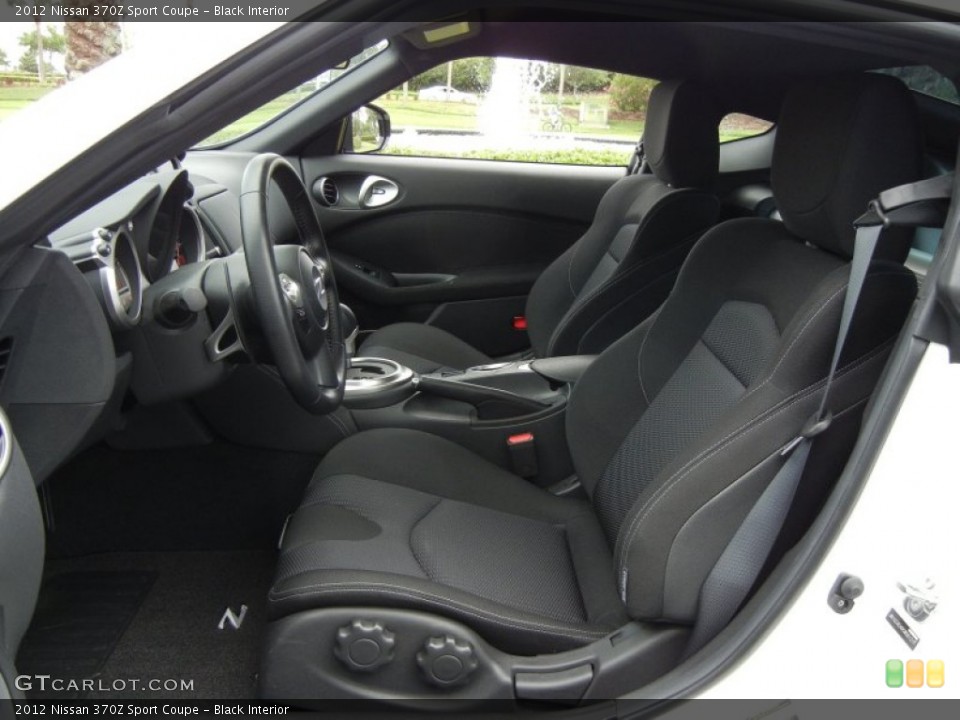 Black Interior Photo for the 2012 Nissan 370Z Sport Coupe #63892177