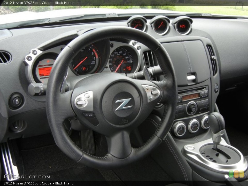 Black Interior Dashboard for the 2012 Nissan 370Z Sport Coupe #63892225