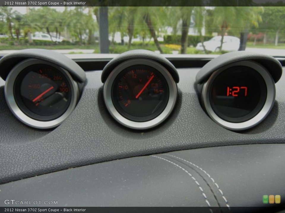 Black Interior Gauges for the 2012 Nissan 370Z Sport Coupe #63892249