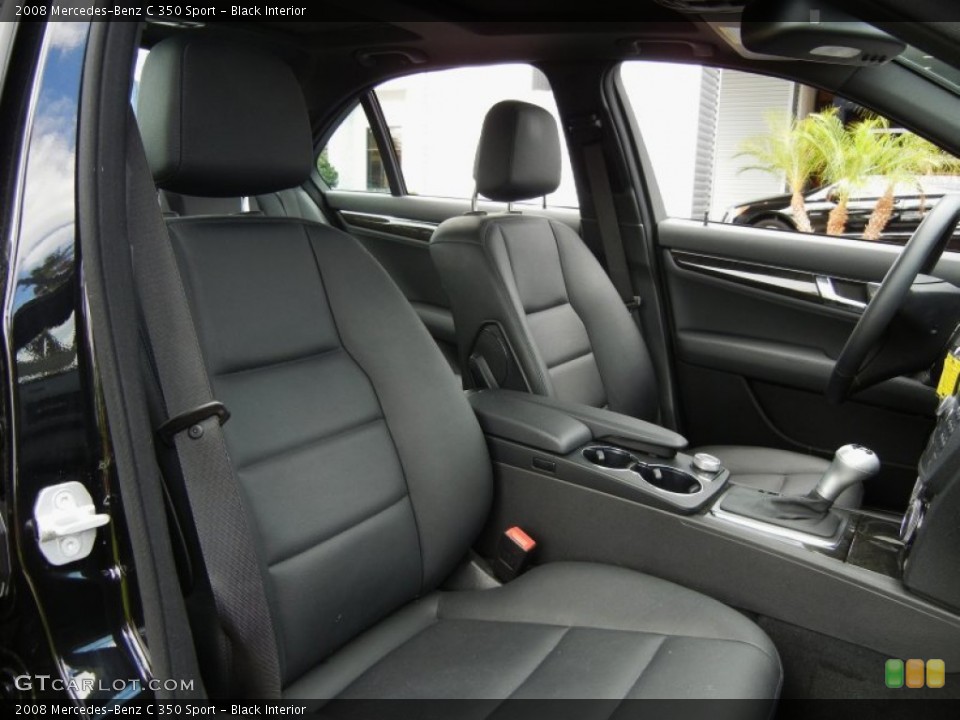 Black Interior Photo for the 2008 Mercedes-Benz C 350 Sport #63893271